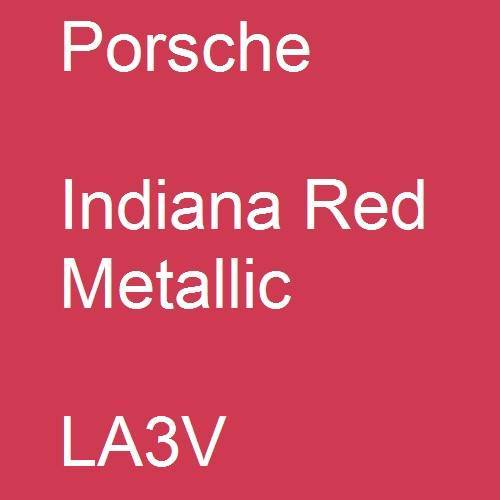 Porsche, Indiana Red Metallic, LA3V.